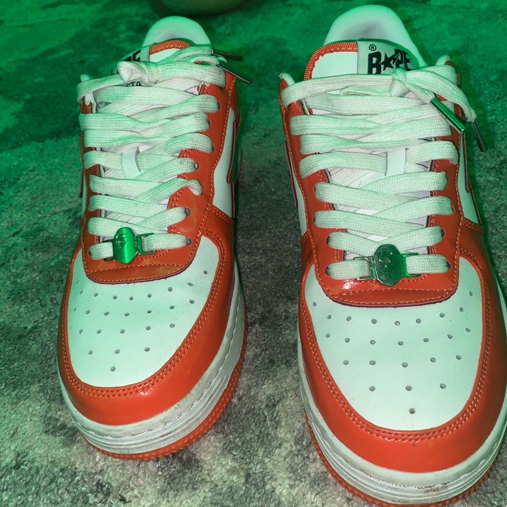 Orange bape sta low
